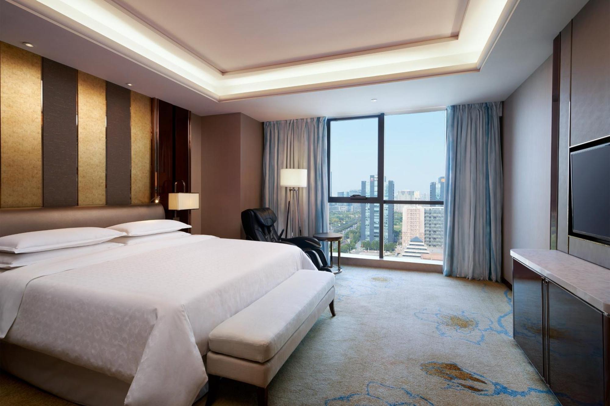 Sheraton Grand Zhengzhou Hotel Exterior foto